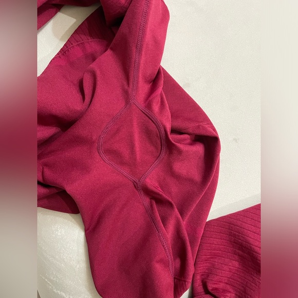 Gymshark Pink Red Leggings Size S - Picture 10 of 13